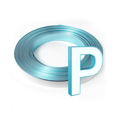 3cm 4cm 5cm 6cm Alumínio Trim Cap Roll Channel Letter Coil