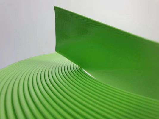 Cor verde Alumínio Trim Cap Rolls Alumínio Dureza Método de dobra manual 50M comprimento