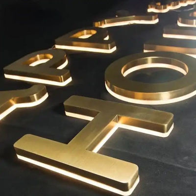 Advertising Led Channel Letters 12V Led Letter Signs Impermeável