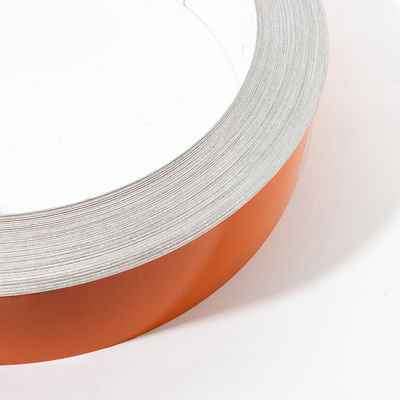 Cor de laranja revestida de carta de canal Trim Cap Roll Carta de canal Trim