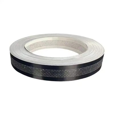Revestido com 0,6 mm de rolos de tampa de corte de canal de corte para sinalização preto