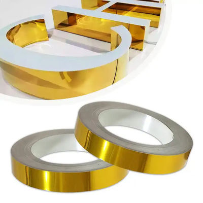 40mm Trimless Channel Letter Coil Roll Gold Channelume Sinalização