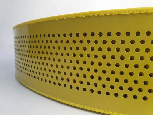 Empilhadeira de alumínio amarelo para carta de canal