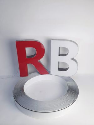 30 metros canalume sinalização interior exterior canal letra Trim Cap