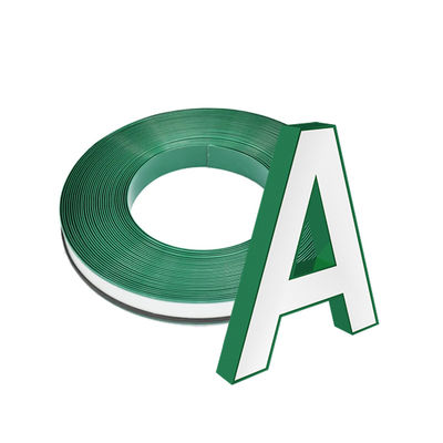 90 mm Larga Trim Cap Sinalização Channelume bobina de alumínio para carta canal