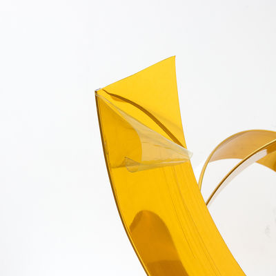 Capa de acabamento de alumínio dobrada única, letras de 30 mm de largura