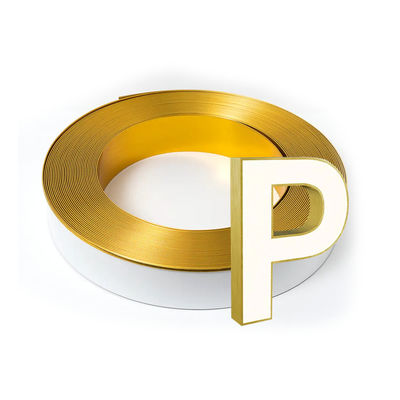 Capa Trim Sinalização Material de canalume ODM Alumínio Capa Trim Letras