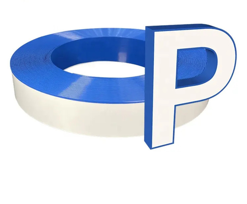 3D Publicidade Alumínio Trim Cap 130mm Trimless Channel Letter Coil