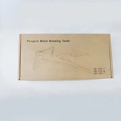 Forma de pinguim Curva vertical curva curvadora manual alicates ferramenta de dobragem de carta de canal de metal