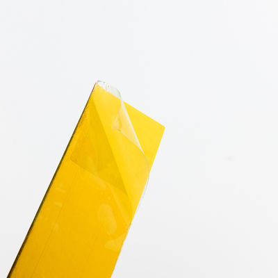 NWJ-2 bobina de alumínio cor amarela caixa de cartas 3D carta sinal de fabricação de material de alumínio