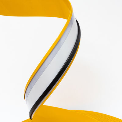 Cor amarelo de alumínio letra de canal Trim Cap Alumínio Trim Cap Letras canalume