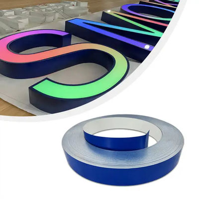 Empilhadeira de alumínio plana personalizada para carta de canal empilhadeira de carta de canal de alumínio