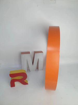 Método de processamento plano bobina de carta de canal de alumínio preto