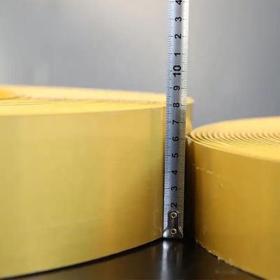 Capa de acabamento de alumínio de ouro escovado com bobina de liga de alumínio de dureza de alumínio