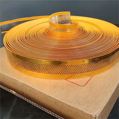 0.33mm Espessura Alumínio Trim Cap Chinaron Canal Carta Trim Cap