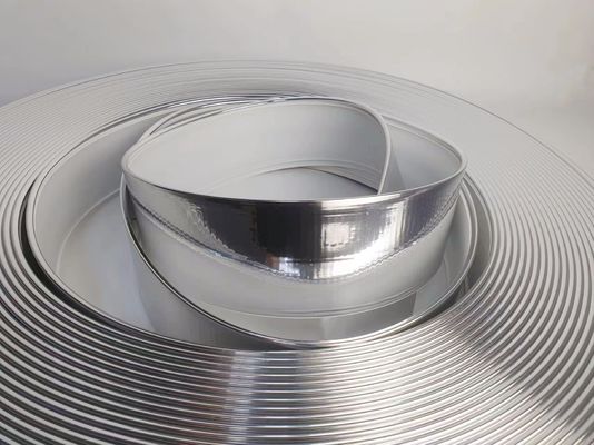 Custom Alumínio Trim Cap bobina mão dobra escovado ouro prata dureza 68MM-93MM