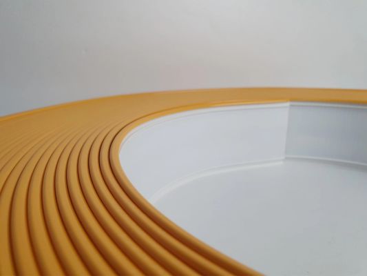 Capa de acabamento em alumínio com alta dureza 50 M/rolo