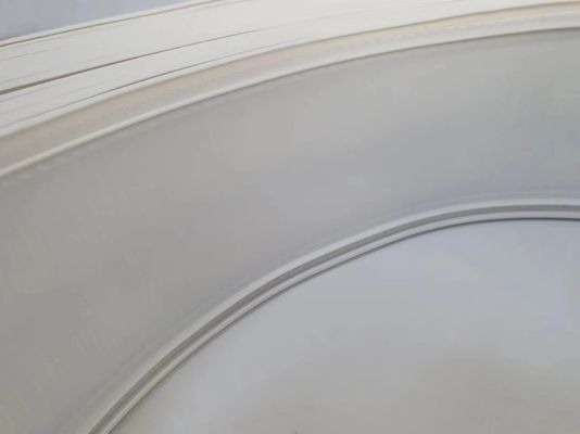 76mm Alumínio Trim Cap Cor Branca Com Reflector Finish Para Exquisita bordas