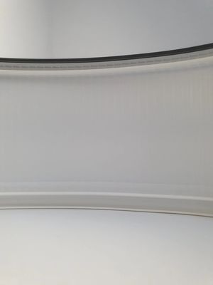 68MM 70MM 76MM 93MM Alumínio Ligação bobina Trim Cap Em Negro Canal letra Trim Cap