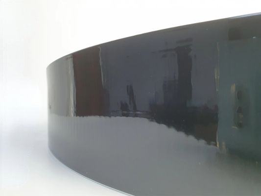 Empilhadeira de canal de alumínio preto de tipo J, empilhadeira de tampa de corte para dobra manual de precisão