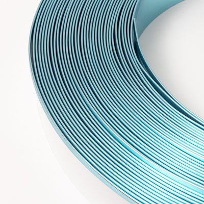 Carta de canal plano de alumínio Capilha de corte de um lado de borda Carta sinal Capilha de corte