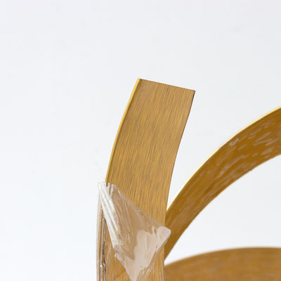 Capa de carta de canal de alumínio amarelo para sinalização interna e externa