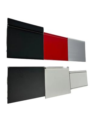 Profissionais de acabamento de borda de alumínio de 45 mm Anodizado Alumínio Ângulo de acabamento de liga ou não