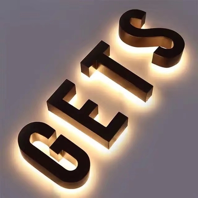 Outdoor Store Letter Sign Led Acrílico Custom Sign Iluminado Canais Letras