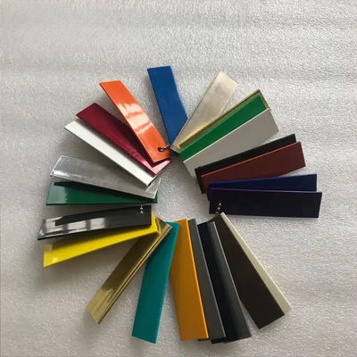 1 polegada largura de plástico Trim Cap tiras para carta de canal LED personalizado