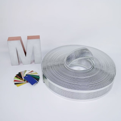 Luzes de LED Compatibilidade Trim de carta de canal de alumínio em cor regular resistente ao tempo e durável