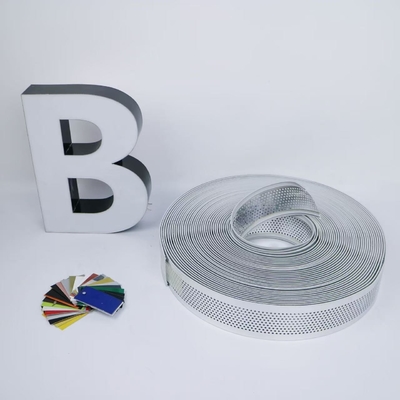 Luzes de LED Compatibilidade Trim de carta de canal de alumínio em cor regular resistente ao tempo e durável